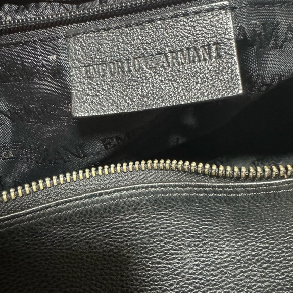 Emporio Armani leather Messenger Bag - Picture 3 of 6